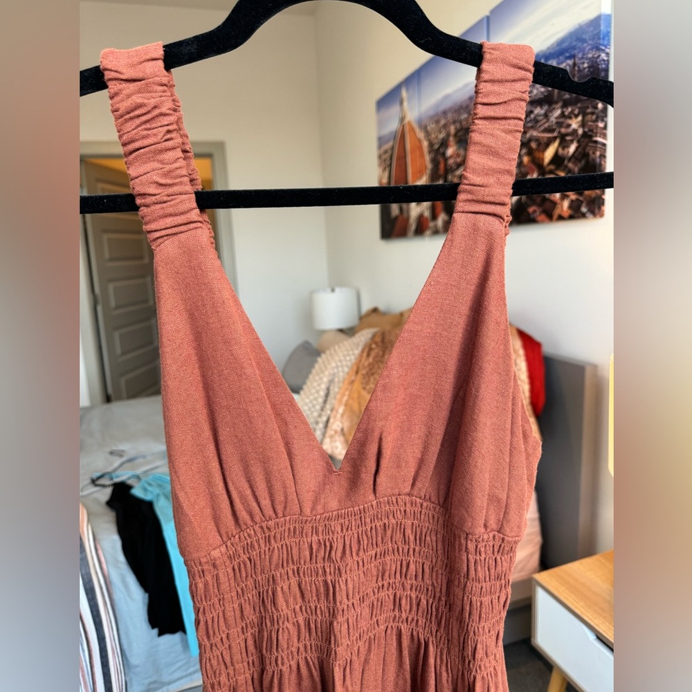 Women’s XS Abercrombie V Cut Maxi Dress
